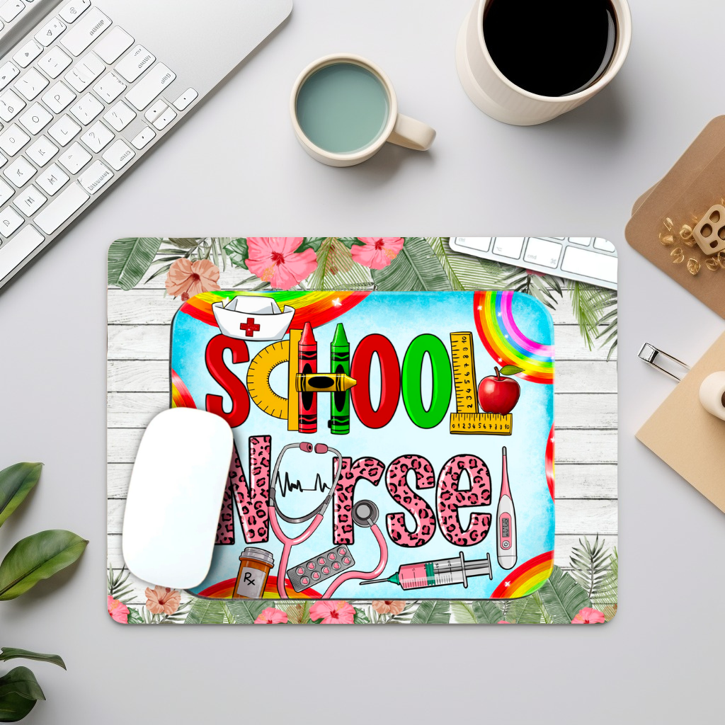 School Nurse Mouse Pad – A Taste of Sparkles