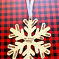 Teacher Snowflake Christmas Ornament