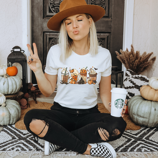 Halloween Coffee T-shirt